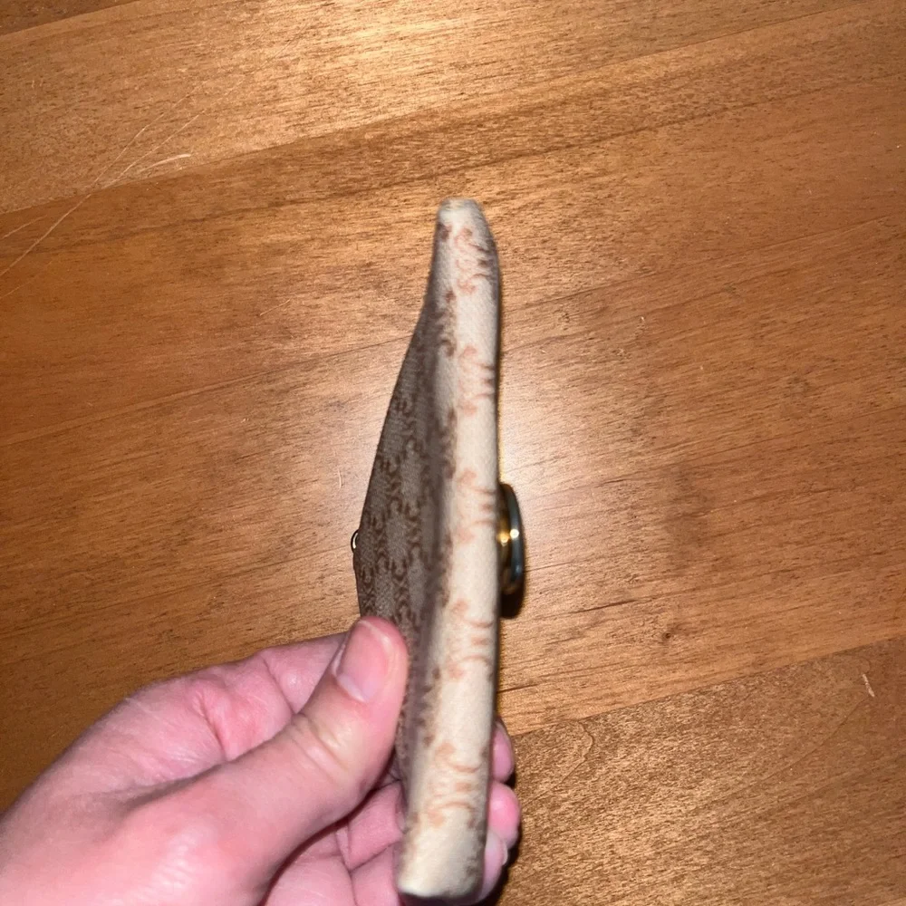 Celine Triangular Coin Pouch - Picture 4 of 11